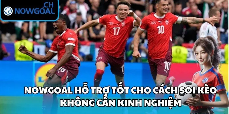 Nowgoal hỗ trợ tốt cho cách soi kèo không cần kinh nghiệm