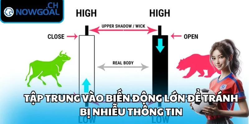 Tập trung vào biến động lớn để tránh bị nhiễu thông tin