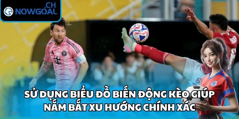 Sử dụng biểu đồ biến động kèo giúp nắm bắt xu hướng chính xác