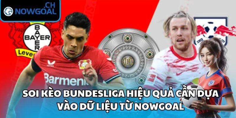 Soi kèo Bundesliga hiệu quả cần dựa vào dữ liệu từ Nowgoal